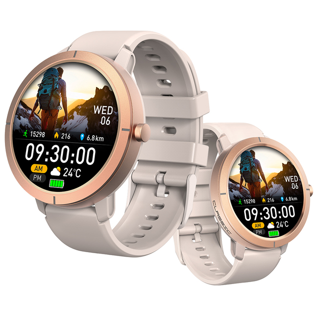 YiQungo DM76 GPS Smart Watch Smartwatch AMOLED Ip67 Ip68 Waterproof 5ATM Sport Women Woman Lady Montre Connecte Homme DM 76
