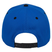 Casquette Snapback Bicolore Bleu Ciel et Noir Personnalisée de Haute Qualité, Nouveau Style en Tissu Coton pour un Look Tendance, Casquette de Baseball