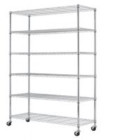 Chariot de courses de supermarché 340L, robuste, avec roues silencieuses, grande capacité de charge, pour usage en magasin de détail, kit complet