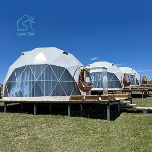 Luxury Transparent Dome Gazebo Tent Outdoor Garden Igloo Dome Tent Geodesic Glamping House For Sale