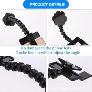 Outil de photographie pour animaux de compagnie : objectif d'observation pour chat et chien, perche à selfie pour téléphone portable, support de friandises accrocheur d'attention, clip à selfie - Product Image 6