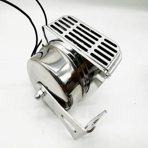 Corne de voiture électrique compacte en acier inoxydable pour alimentation 12V, haut-parleur électrique bidirectionnel pour voiture, bateau, <span class=keywords><strong>moto</strong></span> - Product Image 3