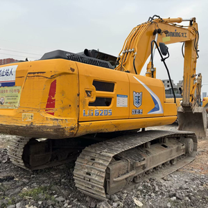 Excavadora Hidráulica de Orugas de 20 Toneladas LonKing LG6205, Casi Nueva, Usada, Motor Original, Martillo Rompedor Incluido para Ingeniería - Product Image 1