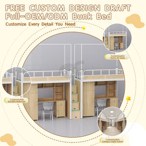 Cama Alta Combinada con Escritorio, Diseño Versátil <span class=keywords><strong>y</strong></span> Eficiente en Espacio, Cama Literá de Metal Funcional con Escritorio, Presupuesto Disponible - Product Image 4