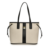 Sac à Main Luxe Femme Grande Capacité Simple et Décontracté Bandoulière Bi-Tons Tendance pour le Travail