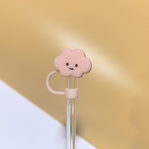 Capuchon de paille en silicone pour tasse à glace de 8 à 10mm avec cache-poussière pour accessoires de tasse de paille de voiture - Product Image 4