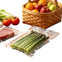 Sacs sous vide gaufrés de qualité alimentaire pour le stockage du riz, de la farine, des aliments pour animaux et des fruits de mer