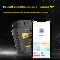 Détecteur OBD2, Instrument de diagnostic automobile, Détection de panne de batterie ELM327, Application Bluetooth, Scanner OBD2