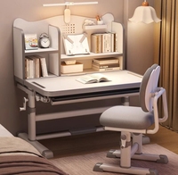 Bureau d'étude pour enfants, bureau d'école primaire, table simple pour enfants, table d'écriture et chaise réglables pour les devoirs