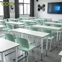 Table de conférence carrée pliable, bureau commercial moderne, bureau à domicile, école, hôtel, salle à manger, hôpital, chambre, écologique