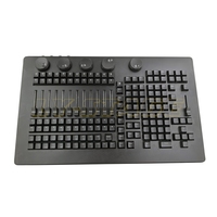 Console MIDI F13 OSC, 144 boutons, 5 encodeurs, 13 faders manuels, contrôleur d'éclairage de scène, console d'éclairage DJ DMX512 avec LED RVB