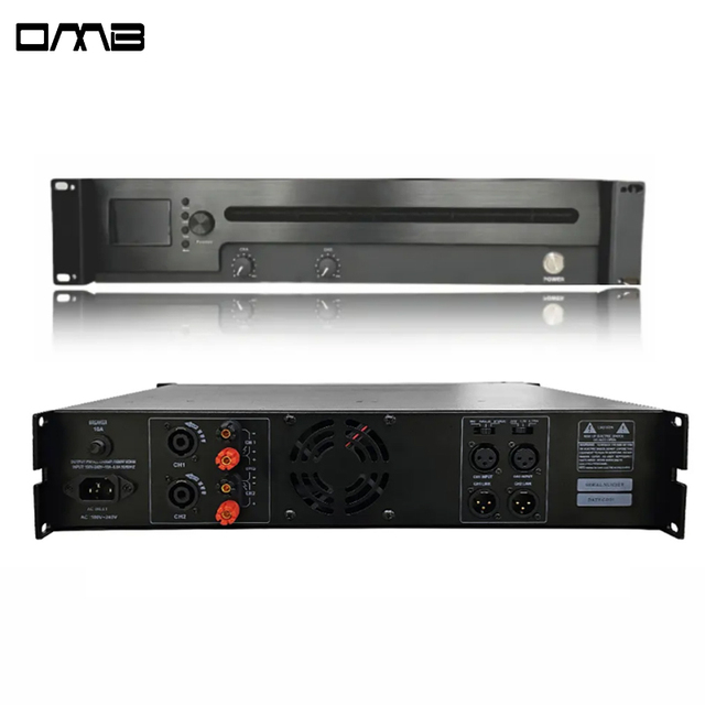 PFA6KDSP Digital Sound Active Speaker Stereo Professional Audio Class D 2 Channel Bridge Power 8Ω 4000w Amplifier