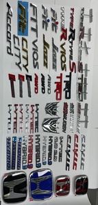 Emblema de Insignia de Coche al por Mayor con Letras y Logo Cromado en Plástico ABS y Metal 3D Personalizado - Product Image 5