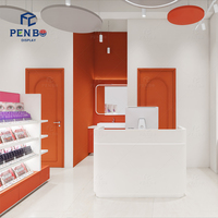 Furnitur Display Optik Modern untuk Toko Kacamata |   Lemari Pajangan LED Kustom & Solusi Desain Interior Toko