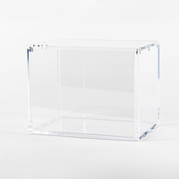 Mini Vitrine en Acrylique pour Cartes TCG – Protection UV Transparente, Présentoir de Comptoir pour Stockage et Vente au Détail