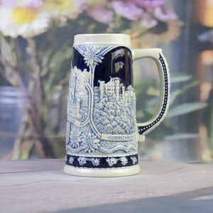 Popular Jarra de Cerveza y Vino Reutilizable de Porcelana Ecológica con Relieve del Icónico Castillo de <span class=keywords><strong>Neuschwanstein</strong></span>, Souvenir Clásico de <span class=keywords><strong>Baviera</strong></span> - Product Image 4
