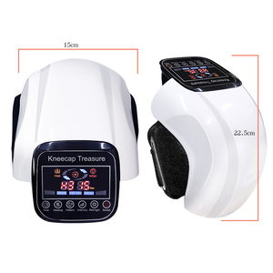 ผ้าพันเข่าแบบให้ความร้อนพร้อมเครื่องนวด Tens Unit และ Ems พร้อมระบบประคบร้อนและระบบสั่นสะเทือนด้วยแรงดันอากาศ - Product Image 2