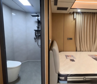 Hôtel conteneur préfabriqué en acier, modulaire, flottant, extensible, portable, entièrement équipé, prêt à l'emploi, de type capsule compacte, rapide à installer