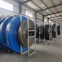 Fabricant de tuyaux d'eau de haute qualité 6 8 10 12 pouces tuyau plat en plastique PVC de grand diamètre pour l'irrigation de la ferme et de l'arrosage