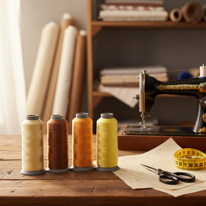 ด้ายเย็บผ้า Tex45 150D/3 210D/2 ความทนทานสูง โพลีเอสเตอร์ 100% ย้อมสี TaiXing สำหรับรองเท้า หดตัวน้อยและกันน้ำ - Product Image 1