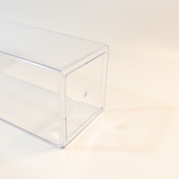 Bouteille plastique Transparent réutilisable, 1l, 50 l, 17oz, sans Bpa, flacon d'eau, pour lait, en Carton, forme transparente, 500Ml, 1000Ml