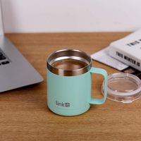 Portable 360ml Linkit Mug Tasse à vide en acier inoxydable avec couvercle en Tritan