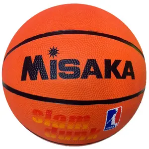 Customized Printed Size 7 Rubber Basketball Ball 8 Panels Pelota De Baloncesto De Goma