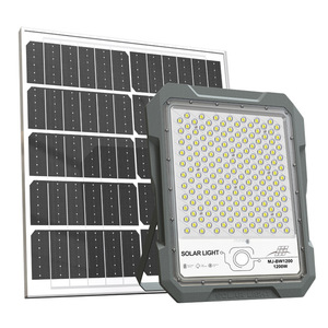 Lámpara Solar MJ-BW300, Reflector LED de 300W para Exteriores, Impermeable, con Control Remoto, Montaje en Superficie, Aleación de Aluminio - Product Image 4