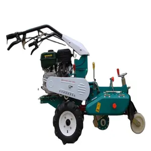 40 cm working depth Small self propelled hand push type Ditching machine Tillage equipment