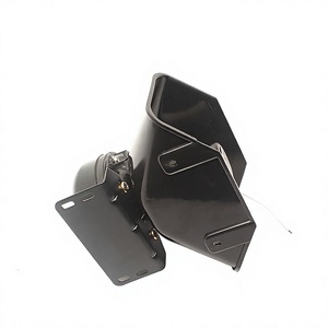 Bocina de Alarma para Auto Negra Angulada de 200W de Alta Potencia, Altavoz Universal de 12V para Vehículos - Product Image 2