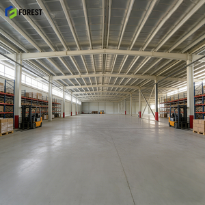 Nave Agrícola Funcional, Arena Deportiva, Centro de Procesamiento, Almacén de Estructura de Acero de Bajo Costo, Sostenible, 50X50X12 - Product Image 1