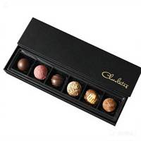 Caja de Papel Plegable Biodegradable Personalizada para Chocolate, Estilo Moderno, con Relieve, Embalaje para Regalo de Cumpleaños