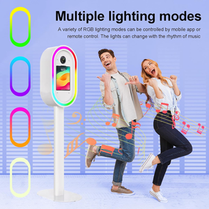 Gian hàng chụp ảnh tự sướng đèn ring light iPad bán chạy năm 2025, giá đỡ chụp ảnh iPad LED di động, vỏ chụp ảnh iPad có điều khiển từ xa - Product Image 5