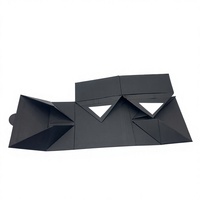 Boîte d'emballage en carton recyclable, pliable, laminée, imprimée UV quadricolore, avec éponge pour bougies, portefeuilles, emballage cadeau, personnalisable