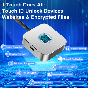 ฮับ <span class=keywords><strong>USB</strong></span> 3.0 แบบพกพา รองรับ <span class=keywords><strong>Windows</strong></span> Hello พร้อมกุญแจไบโอเมตริกซ์ สำหรับพีซี แล็ปท็อป เดสก์ท็อป มีสินค้าพร้อมส่ง - Product Image 6