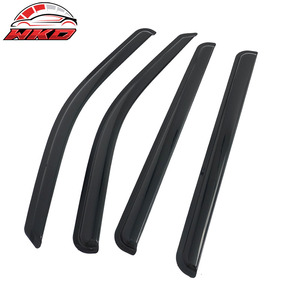 Convient pour Toyota Tundra Crew Cab 22-26, 4 visières de fenêtre en acrylique fumé - Product Image 3