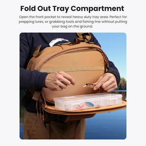 Free Sample Water-Resistant <b>Fishing</b> Storage Bag Men Women Outdoor <b>Tackle</b> Storage Backpack <b>Fishing</b> <b>Tackle</b> Bag - Product Image 2