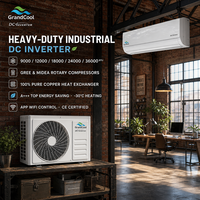AC Split Dinding GrandCool 9000-36000 BTU untuk Musim Dingin, Inverter A+++ R32, Pemanas & Pendingin, WiFi, Kustomisasi, CE