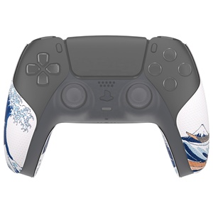PlayVital Split Design the Great Wave Anti-Skid Sweat-Absorbent Premium <b>Grip</b> for PS5 <b>Controller</b> - Product Image 1