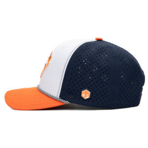 Gorra de golf TCAP China impermeable de 6 paneles con parche de PVC y cuerda, gorra de alto rendimiento - Product Image 3