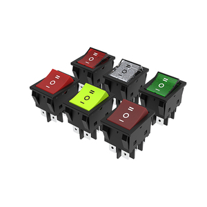 Rocker chuyển đổi LED on off 30A/250V nặng 4 pin dpst IP67 12V 220V 30x22 kín không thấm nước Thuyền biển chuyển đổi chuyển đổi chuyển đổi - Product Image 2