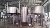 Machine à fabriquer de la bière 300L 500L 1000L 2000L, brasserie artisanale, système clé en main pour restaurant, équipement de brassage de bière à domicile