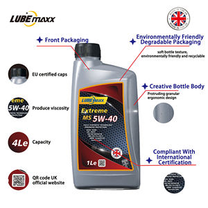 Huile moteur synthétique LUBEMAXX 10W40 certifiée API pour utilisation automobile - Vente en gros - Product Image 5