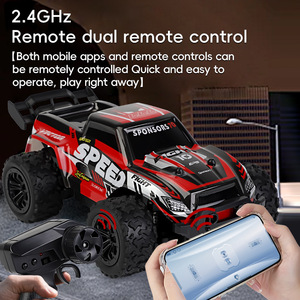 <span class=keywords><strong>Coche</strong></span> de Control Remoto de Alta Velocidad, Vehículo Todoterreno, Modelo de <span class=keywords><strong>Coche</strong></span> de Control Remoto para Acrobacias en la Playa, Juguete para Competencia al Aire Libre - Product Image 5