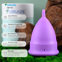 Coupe menstruelle Furuize en silicone médical souple à 100 %, anti-fuite, écologique, pour les règles