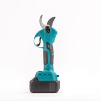 Efficiënte 900W lithium-ion accu-aangedreven borstelloze motor snoeischaar met twee snelheden en carbonstalen mes.