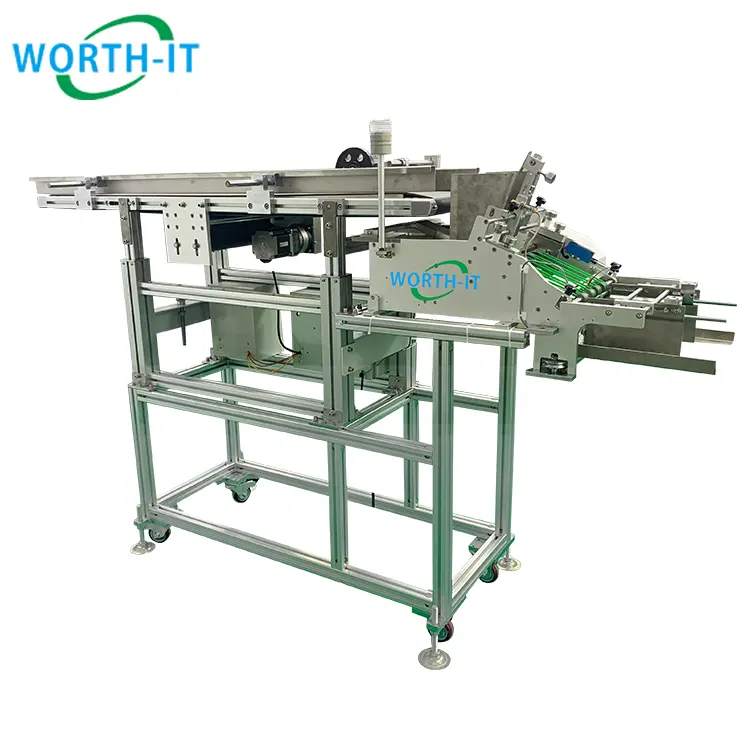 High speed continuous card issuing and paging machine friction feeder equipment