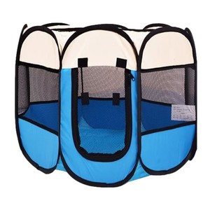 Tente de mise bas octogonale <span class=keywords><strong>pliable</strong></span> et respirante <span class=keywords><strong>pour</strong></span> chat, cage-clôture <span class=keywords><strong>pour</strong></span> <span class=keywords><strong>chien</strong></span>, nid d'hibitation toutes saisons intérieur/extérieur, lit <span class=keywords><strong>pour</strong></span> animaux de compagnie en tissu Oxford, cage <span class=keywords><strong>pour</strong></span> animaux de compagnie - Product Image 5