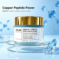 Krim Wajah Anti Kerut Multi-Aksi Custom SYLAX SNAP-8 + GHK-Cu, Menutrisi, Meningkatkan Elastisitas, Semua Jenis Kulit, 50g OEM