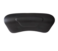 Coussin de bain rectangulaire d'extérieur en PU imperméable, appui-tête pour spa, idéal pour toutes les utilisations en spa, bain à remous et salle de bain, accessoire de spa d'extérieur relaxant